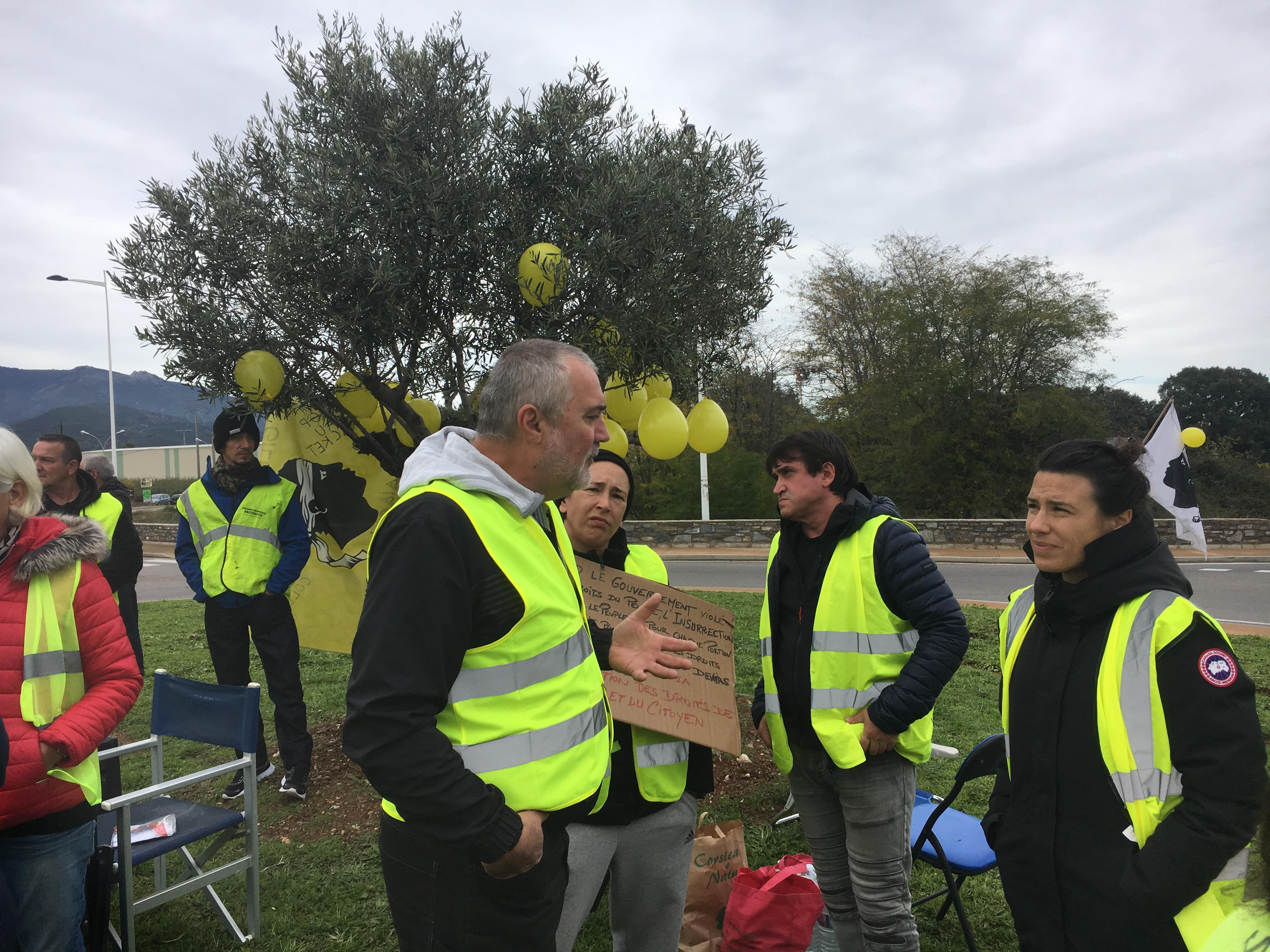 Vescovato : Un an après, les Gilets Jaunes sont toujours là