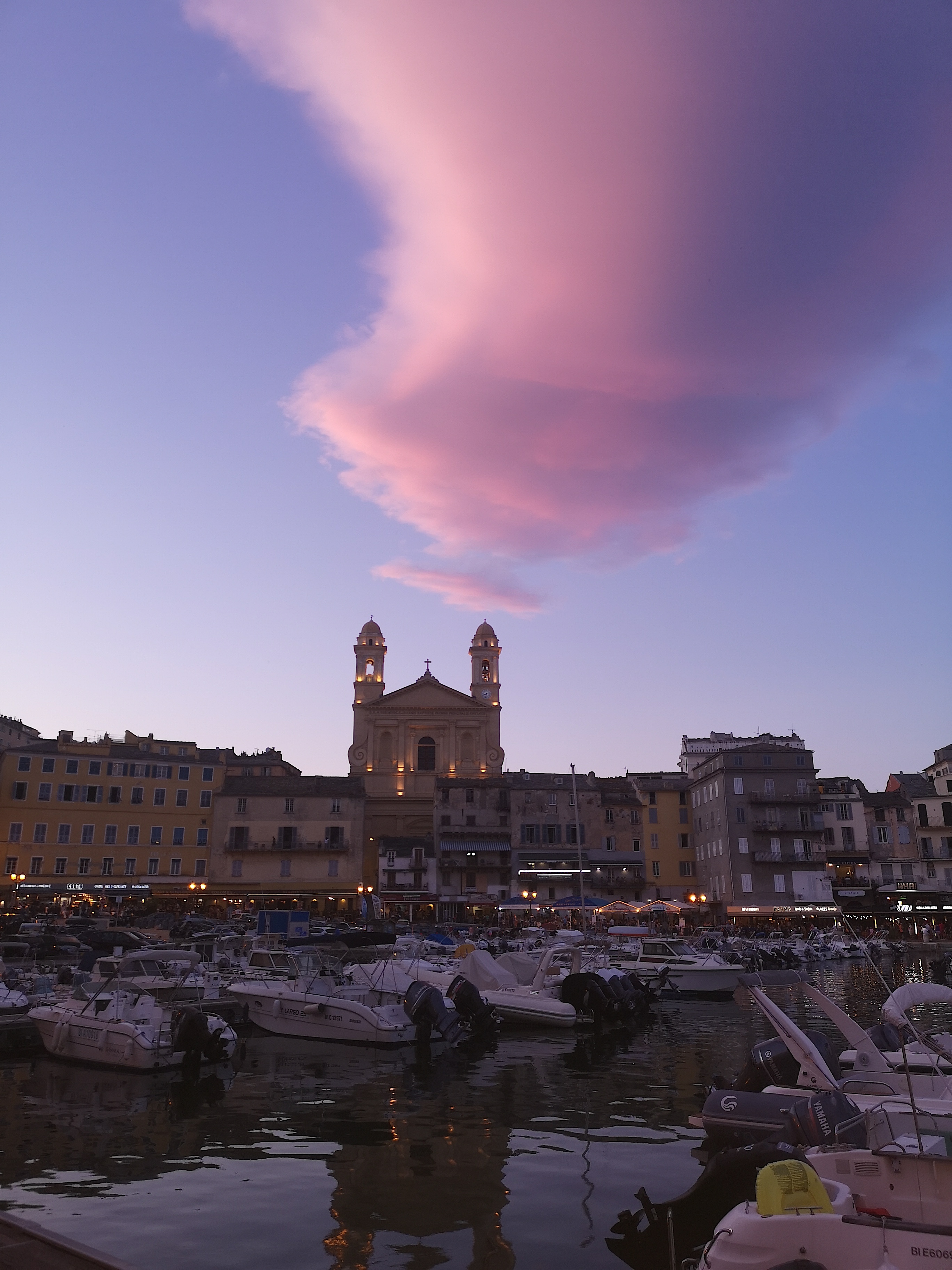 La photo du jour : celu rossu sopra Bastia