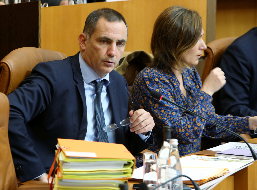 Gilles Simeoni. Photo Michel Luccioni.