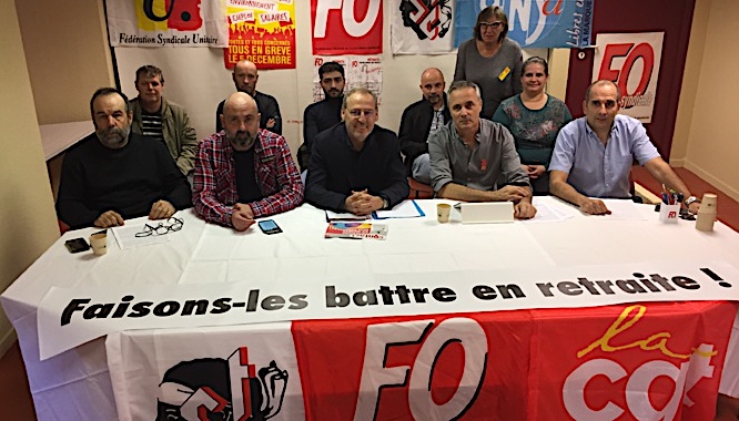 Mobilisation unitaire contre la réforme des retraites  jeudi 5 décembre