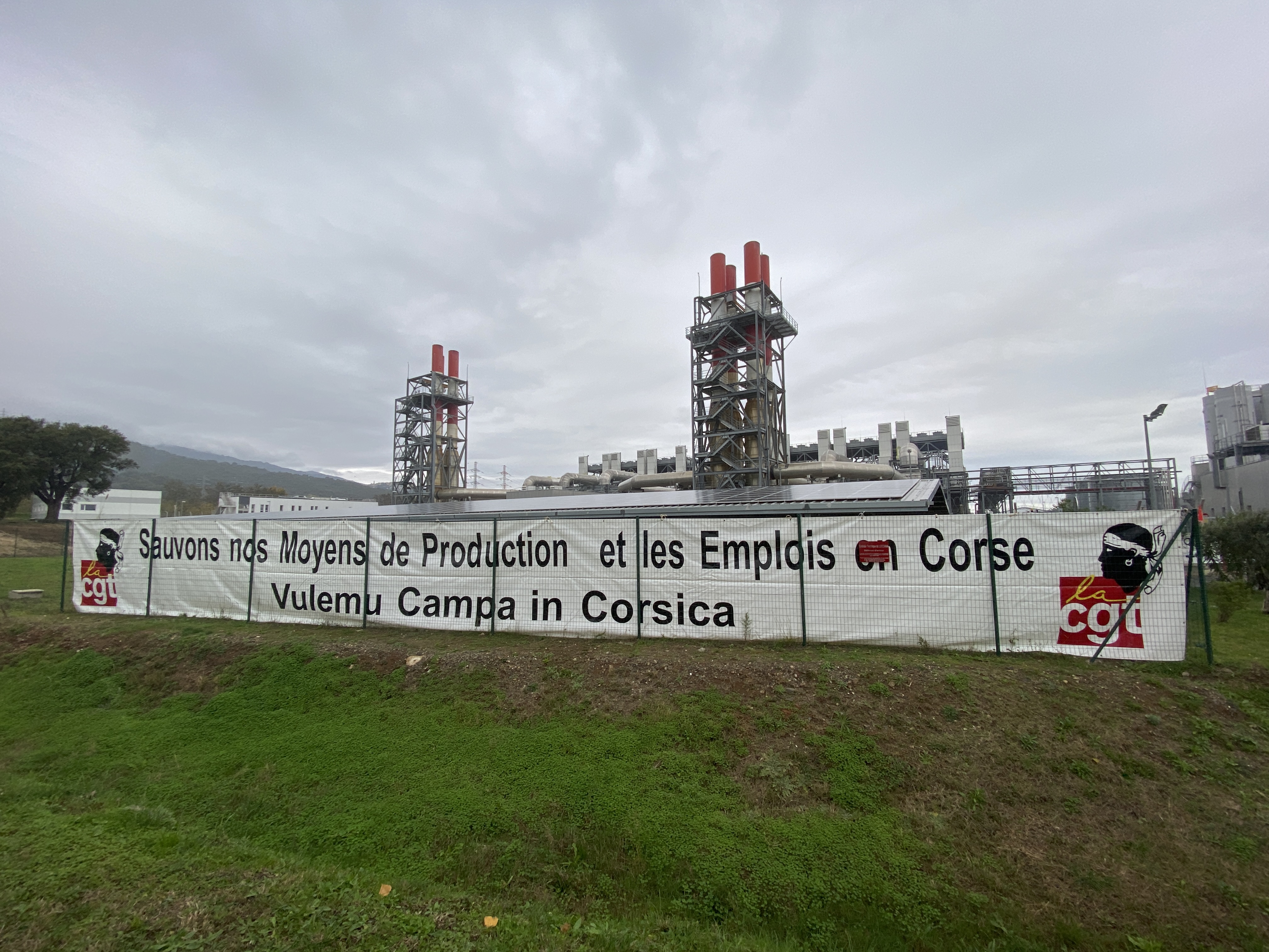 Deux moteurs de la centrale de Lucciana sont arrêtés depuis ce jeudi 5 décembre.