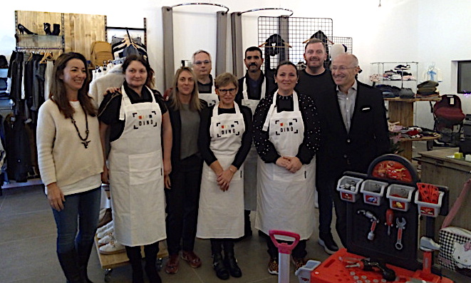 "Dino", la recyclerie créative de Porto Vecchio, ouvre sa boutique  