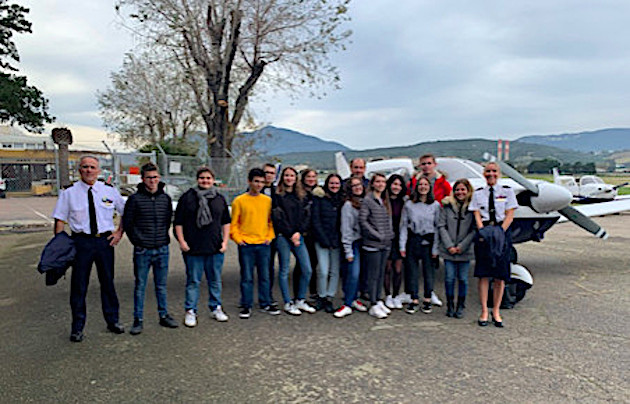 Grâce à l'Armée de l'Air, 25 jeunes ajacciens ont pris leur envol