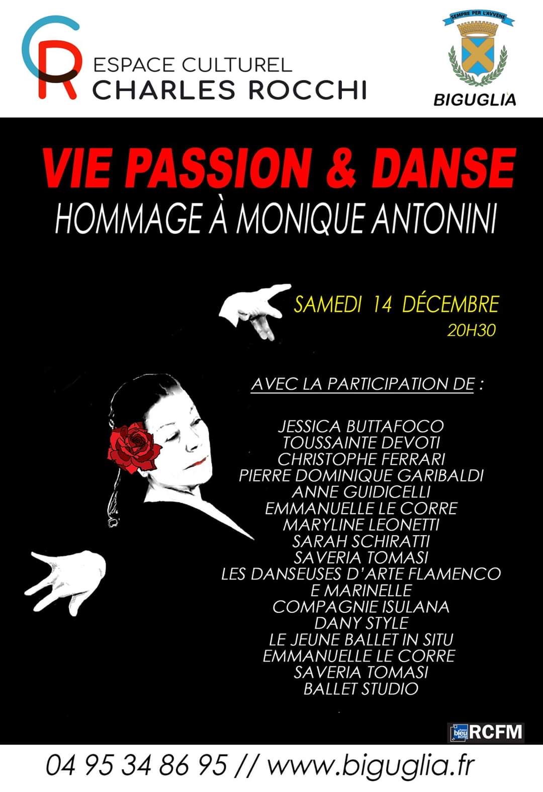 Biguglia : le bel hommage des clubs de danse à Monique Antonini