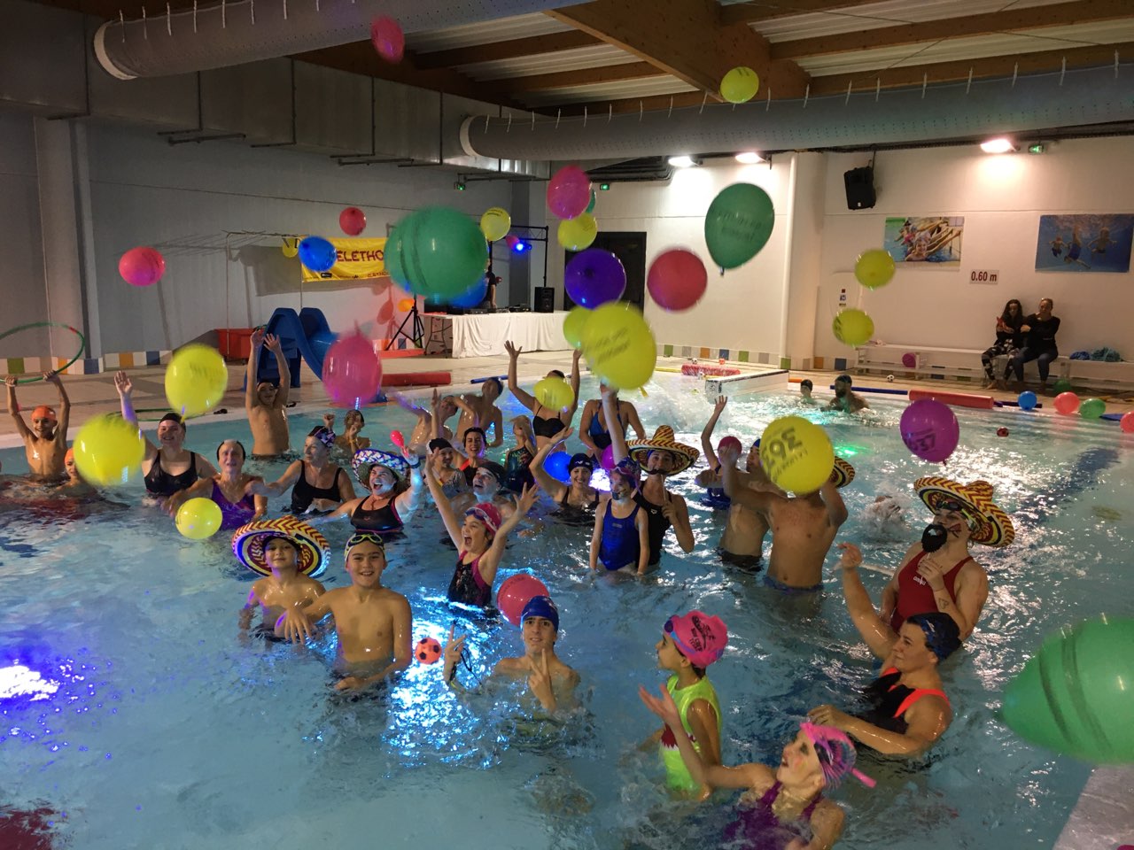 Soirée "Aqua Latino" au complexe sportif Calvi-Balagne pour le Téléthon