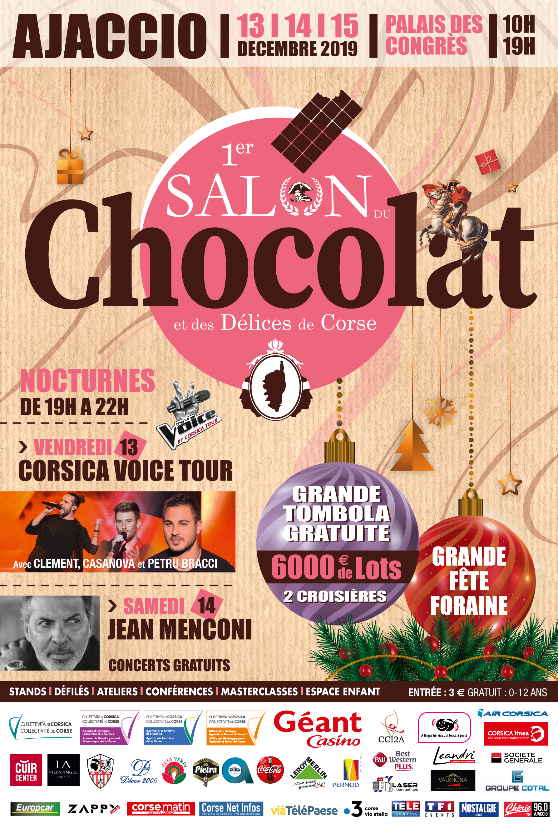 Le Salon du chocolat et des délices de Corse s'installe à Ajaccio