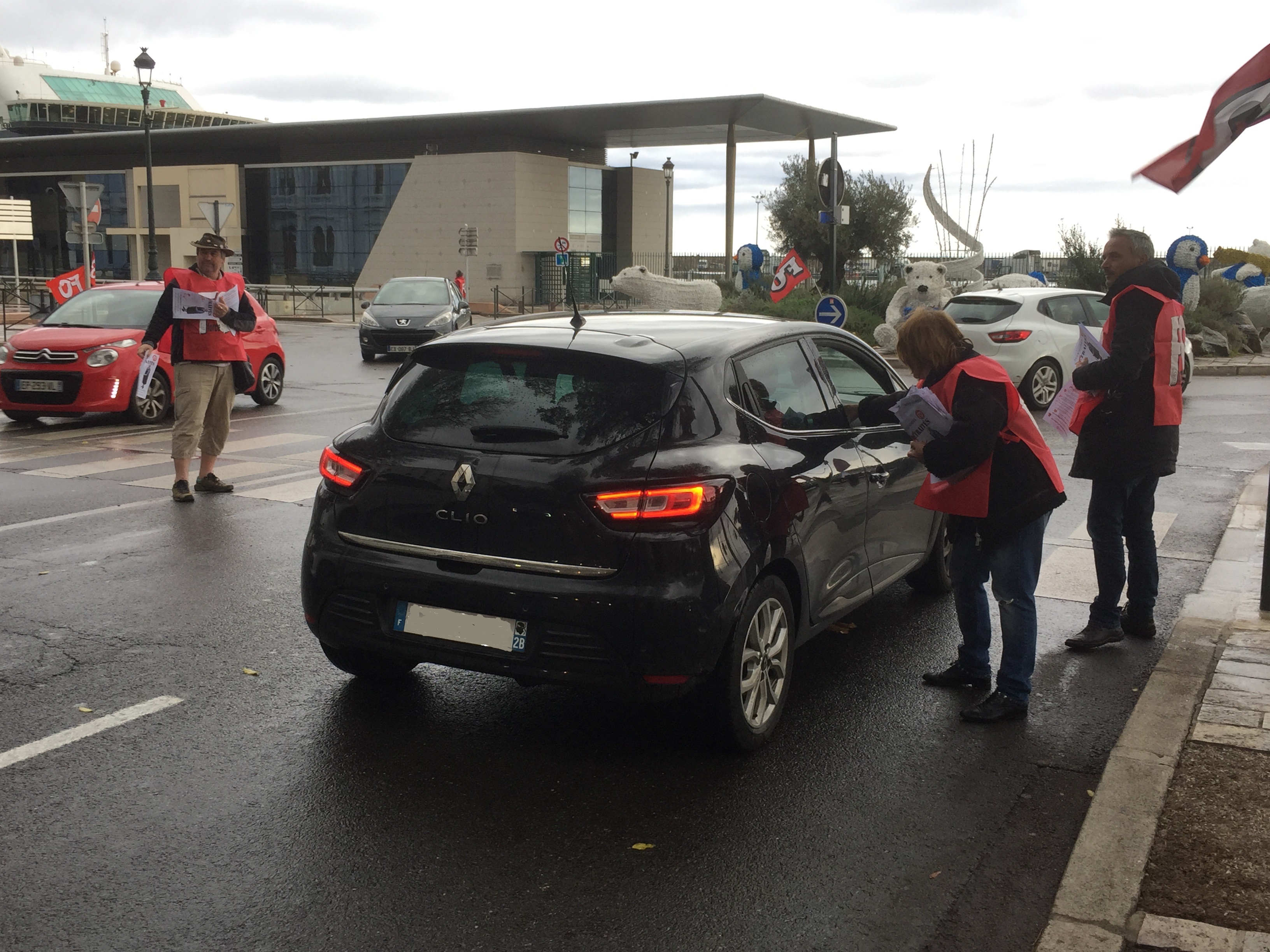 Réforme des retraites : Opération tractage de FO à Bastia