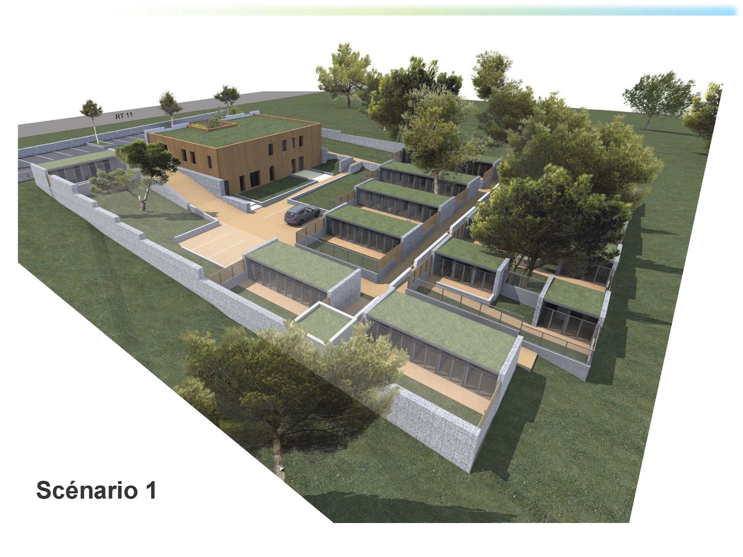 Une des propositions de plan de refuge.