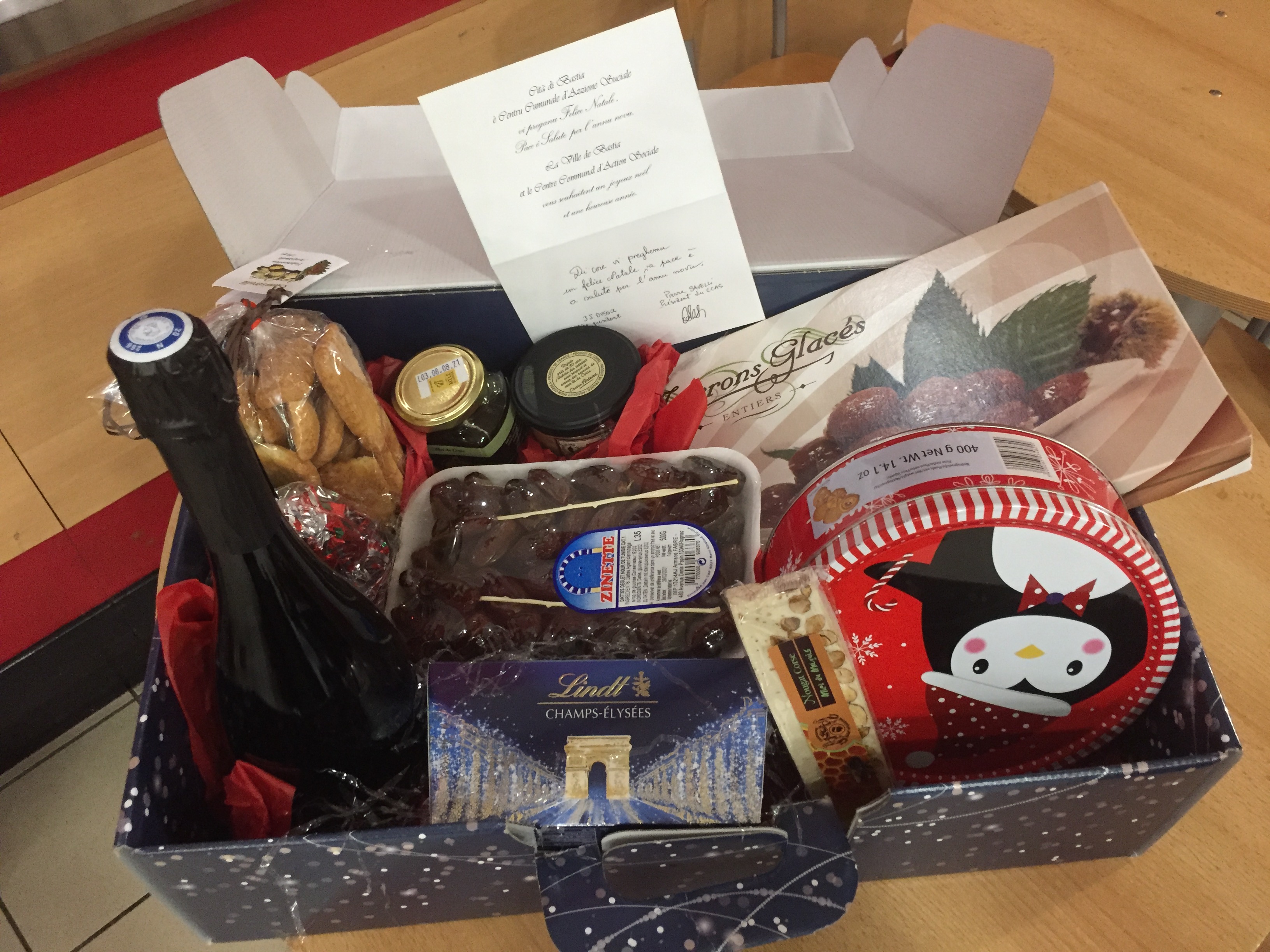 2 000 colis de Noël pour les « seniors » bastiais