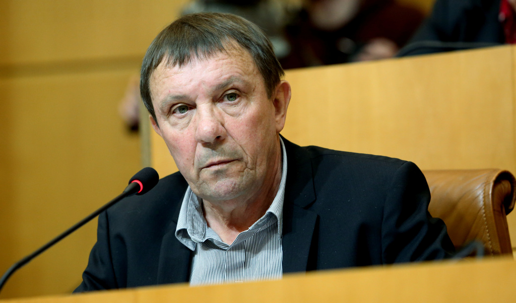 François Sargentini, conseiller exécutif et président de l'Office de l'environnement de la Corse (OEC). Photo Michel Luccioni.