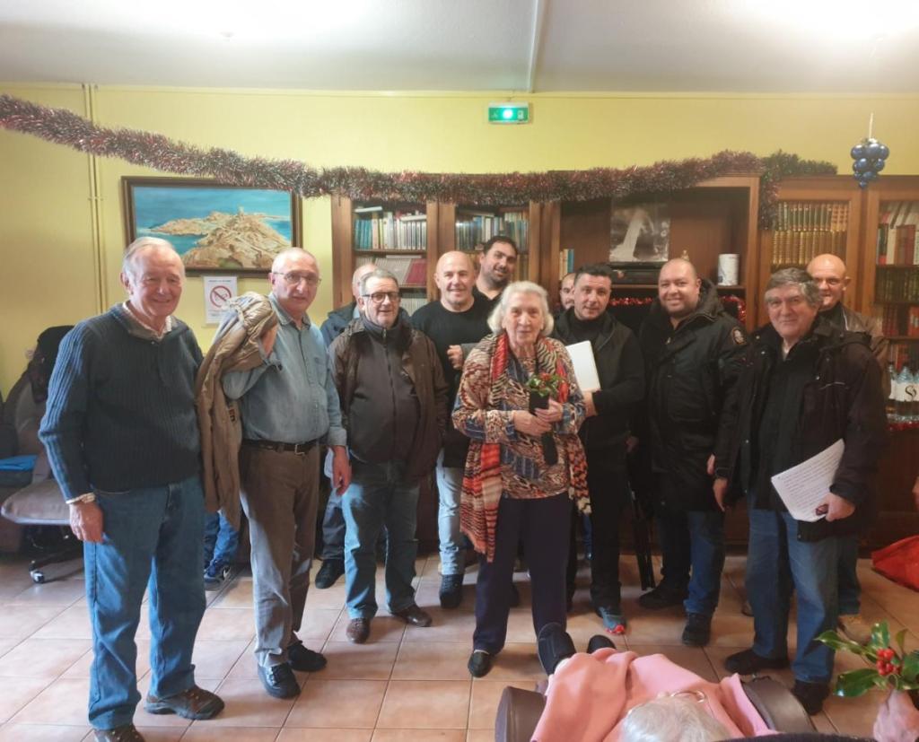 Veghja di Natale à la résidence de  "l'Âge d'Or" à L'Ile-Rousse