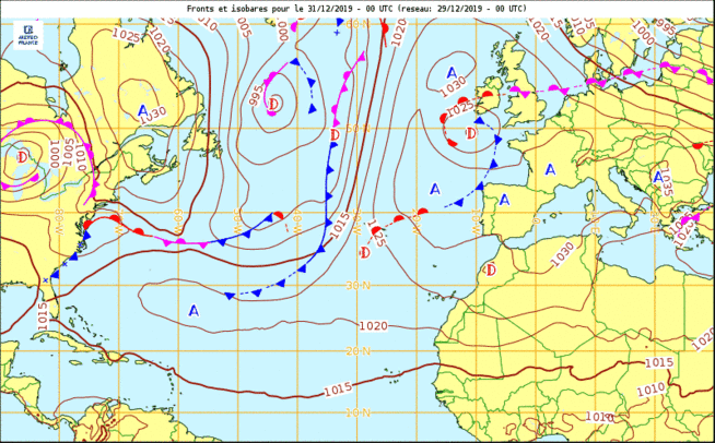 Météo : Froid en début de semaine, plus doux au passage en 2020