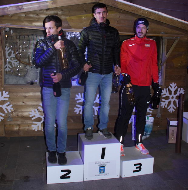 Le podium du City Trail