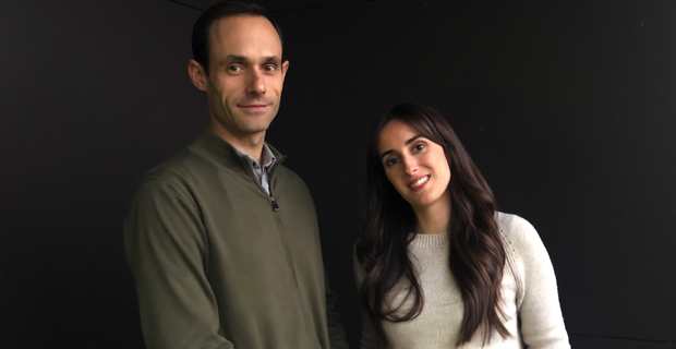 Ghjuvan’Carlu Simeoni, directeur général et gérant financier de FemuQuì Ventures, et de Marie-Cécile Paoli, chargée des investissements.
