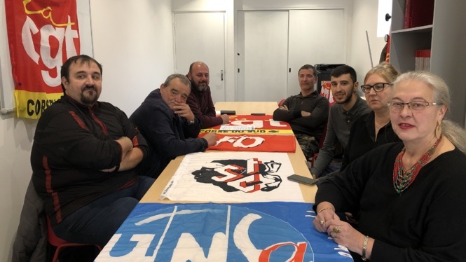 L'intersyndicale de Corse-du-Sud amplifie l’action contre le projet de réforme des retraites
