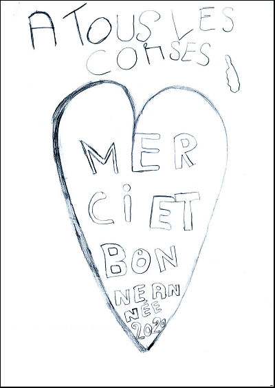 Le témoignage d’amour de Yanis aux Corses pour 2020