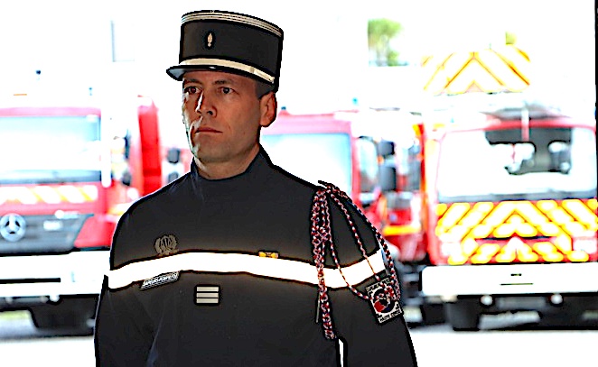 Le Capitaine Stéphane Orticoni a pris la tête du Centre d'Incendie et de Secours de Calvi