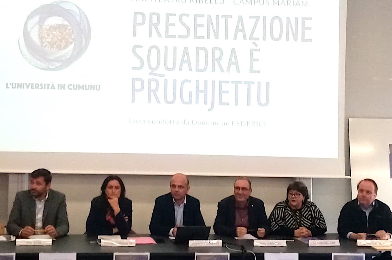 Dominique Federici : « l’università in  cumunu »