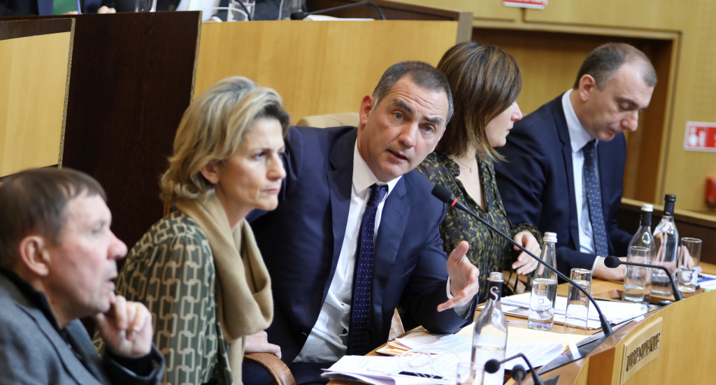 Gilles Simeoni. Photo Michel Luccioni.