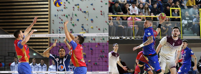 Week-end sportif sur Via Stella les 31 janvier et 1er février avec les matchs du GFCA Handball et du GFCA Volley en direct