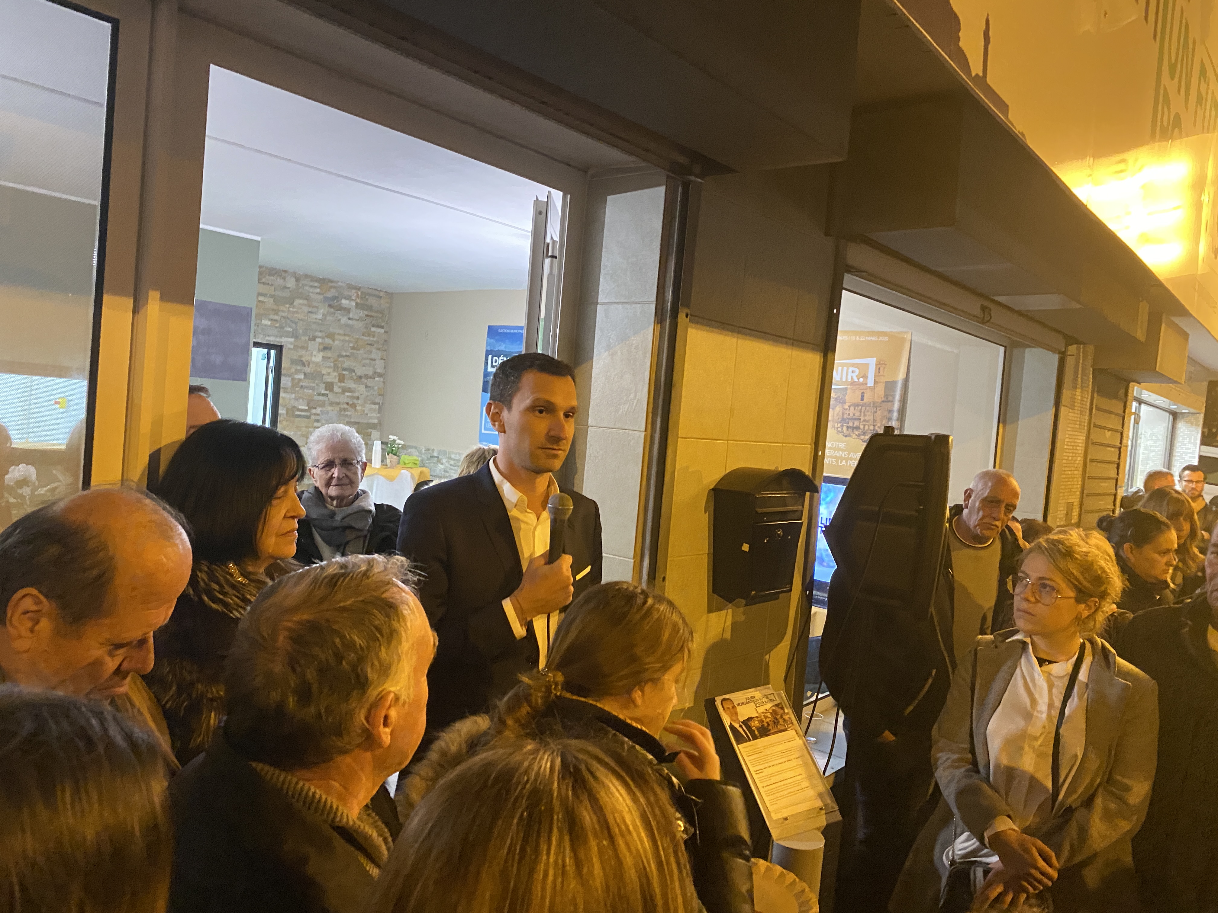VIDEO - Municipales à Bastia : Julien Morganti inaugure sa permanence