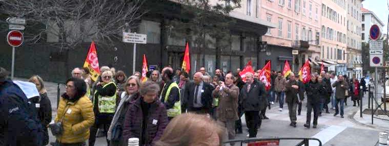 Réforme des retraites : la protestation continue à Bastia
