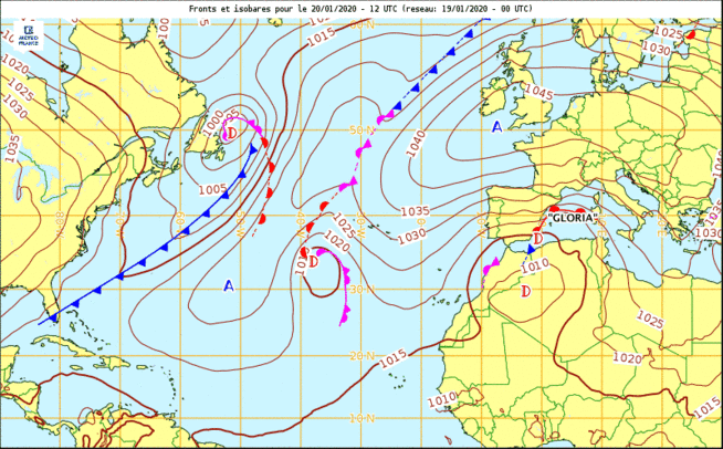 "Gloria" donnera de bonnes pluies à partir de dimanche soir