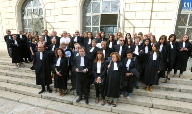Réforme des retraites : les avocats d'Ajaccio prolongent leur grève jusqu'au lundi 27 janvier