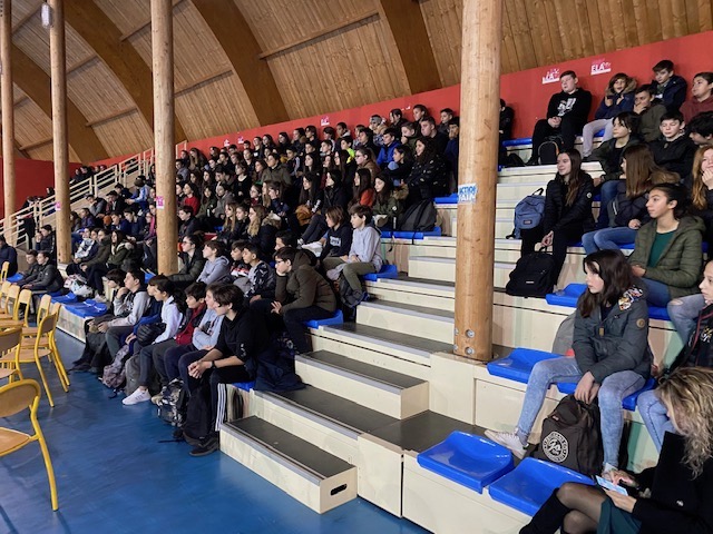 Jean François Bernardini cultive la non-violence auprès des élèves du collège de Biguglia