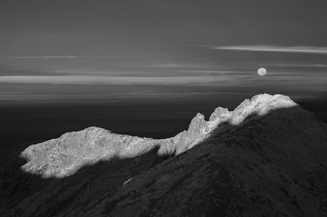 La photo du jour : le sommet du Capu a Cuccula depuis la Punta di e Cricche