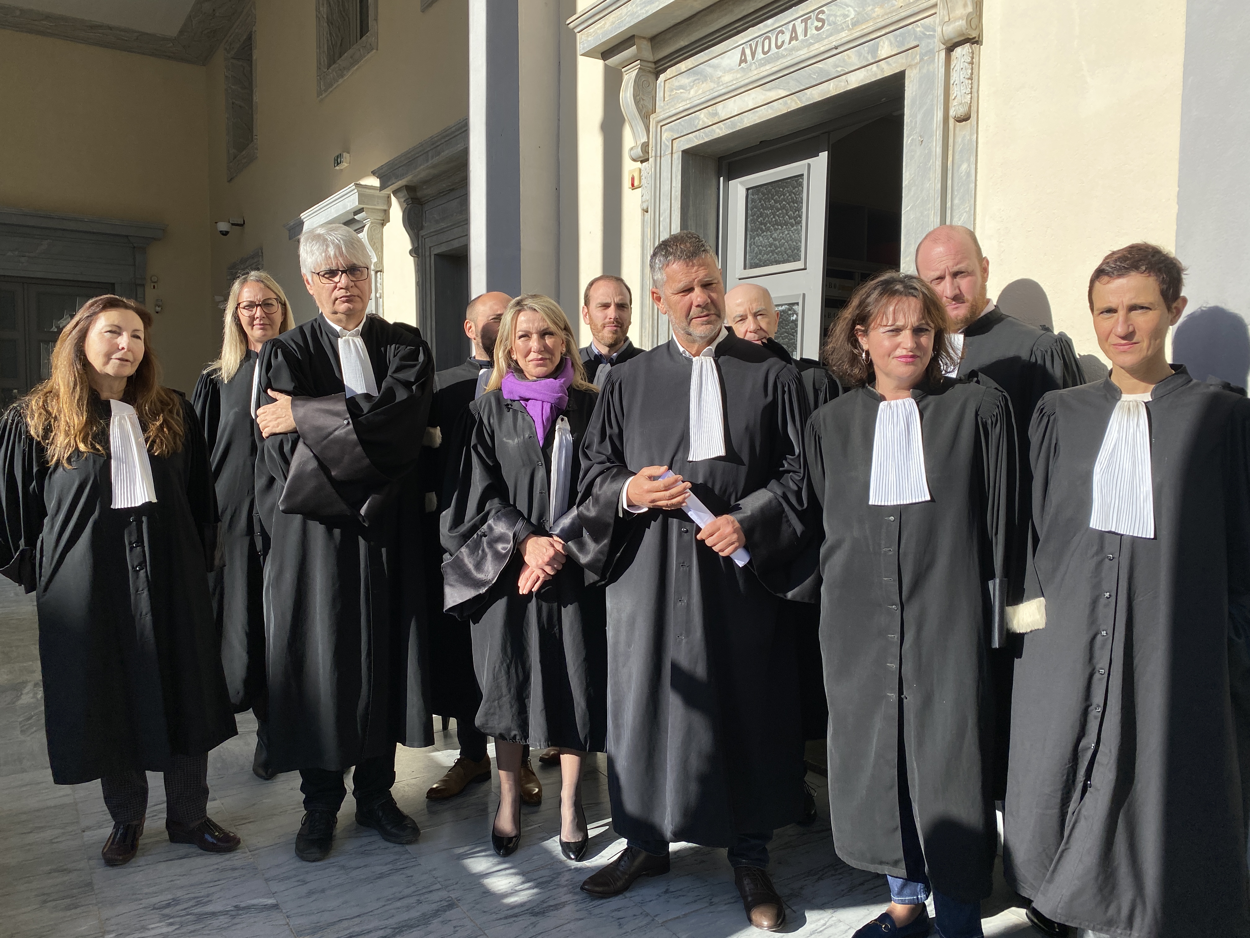 Depuis un mois les avocats de Bastia ont rejoint le mouvement de grève contre la réforme des retraites.