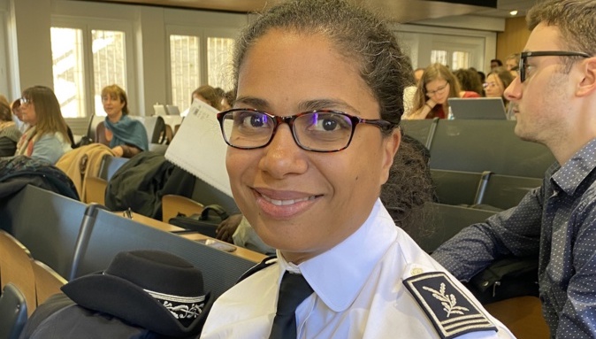 Valérie Zettor, directrice départementale de la sécurité publique de Haute-Corse (DDSP)