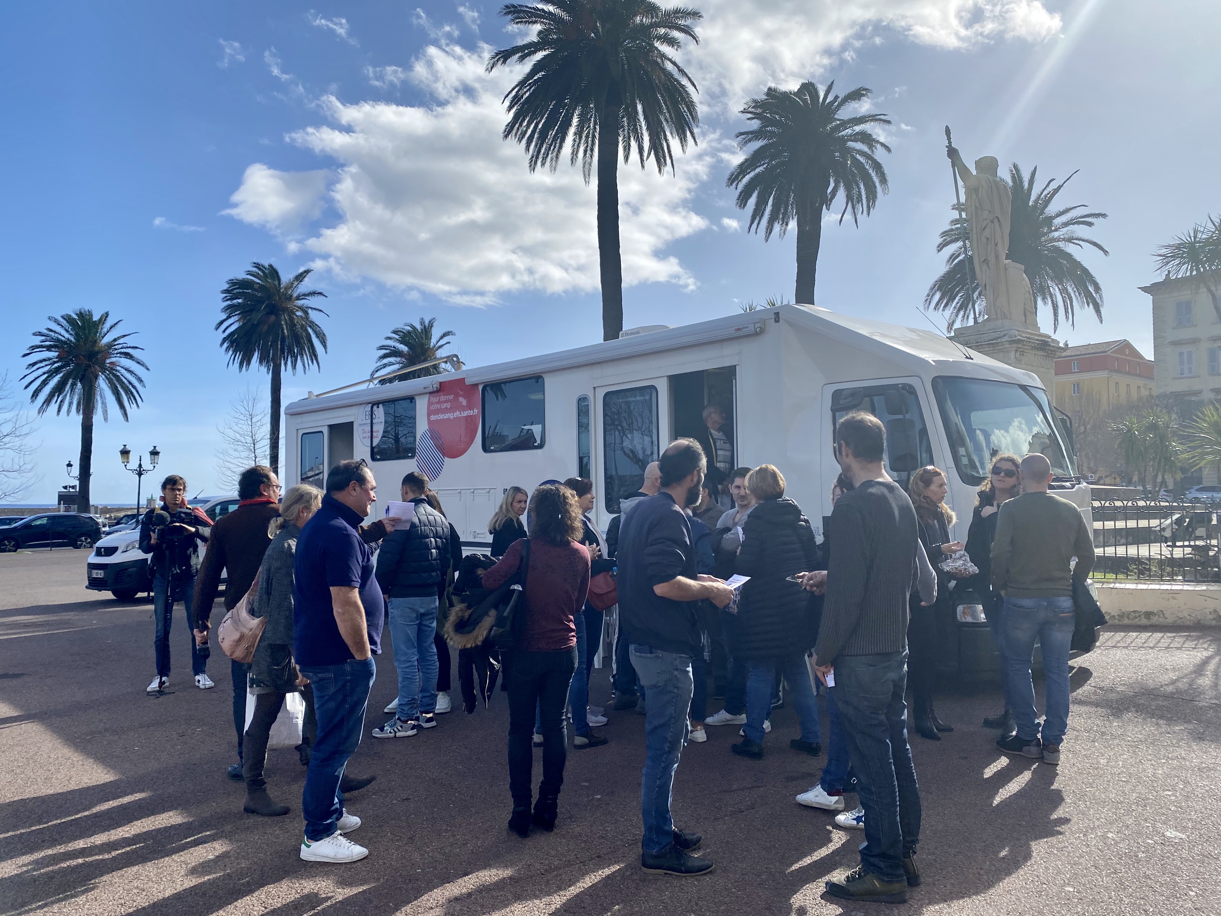 Bastia : nouveau rassemblement de protestation du collectif des infirmiers libéraux 