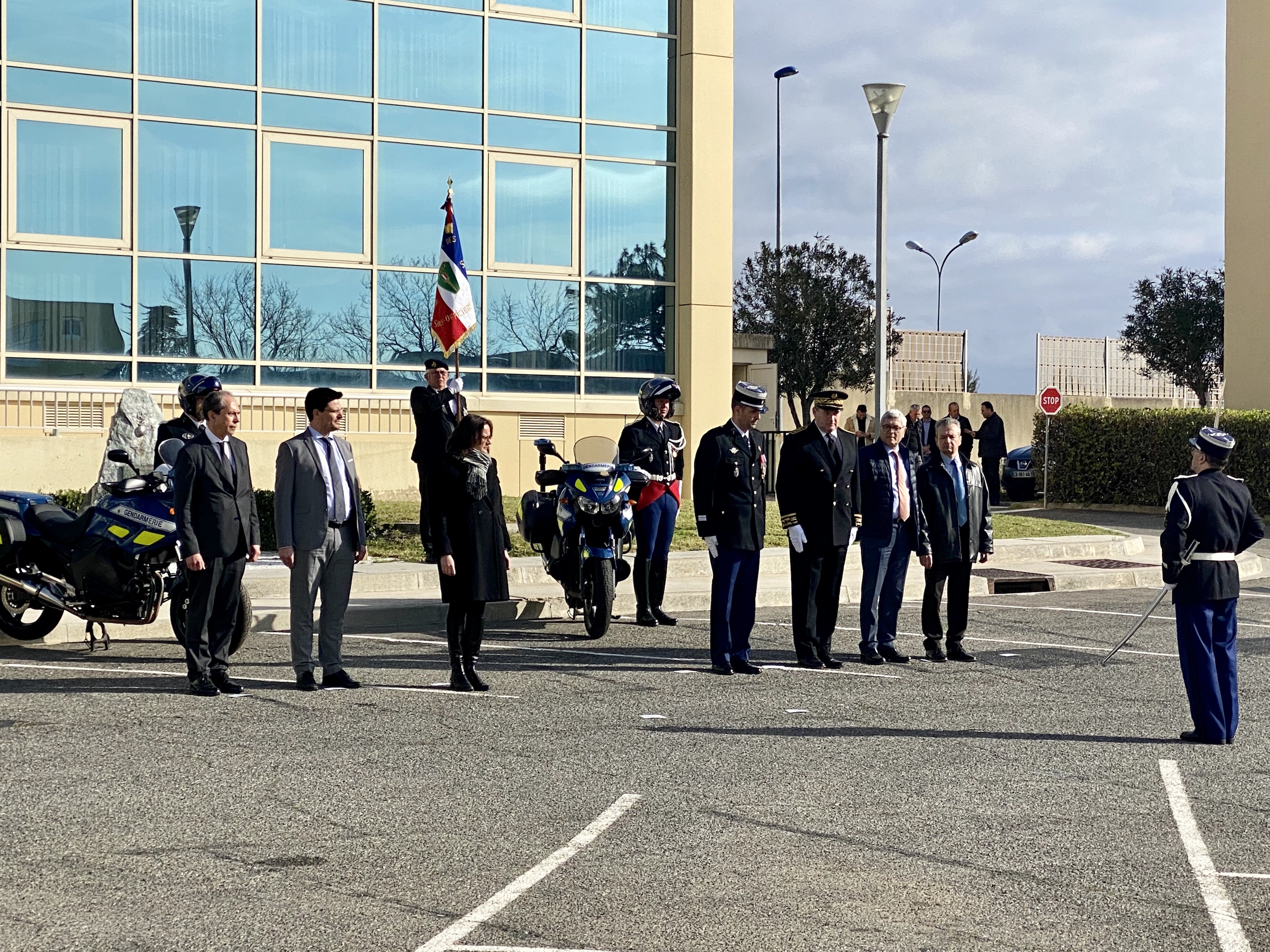 Les gendarmes de Bastia rendent hommage à leurs morts 