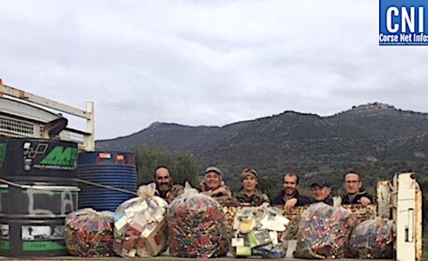 Les chasseurs d'Aregnu se mobilisent pour l'Environnement