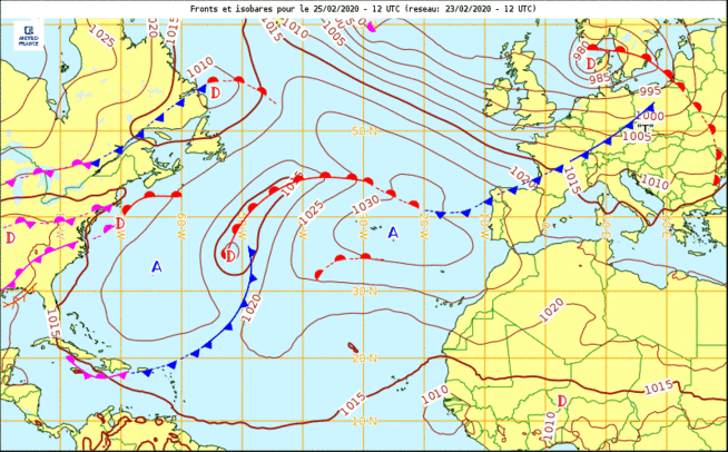 Météo : Quelques pluies en vue en milieu et fin de semaine et toujours du vent ...