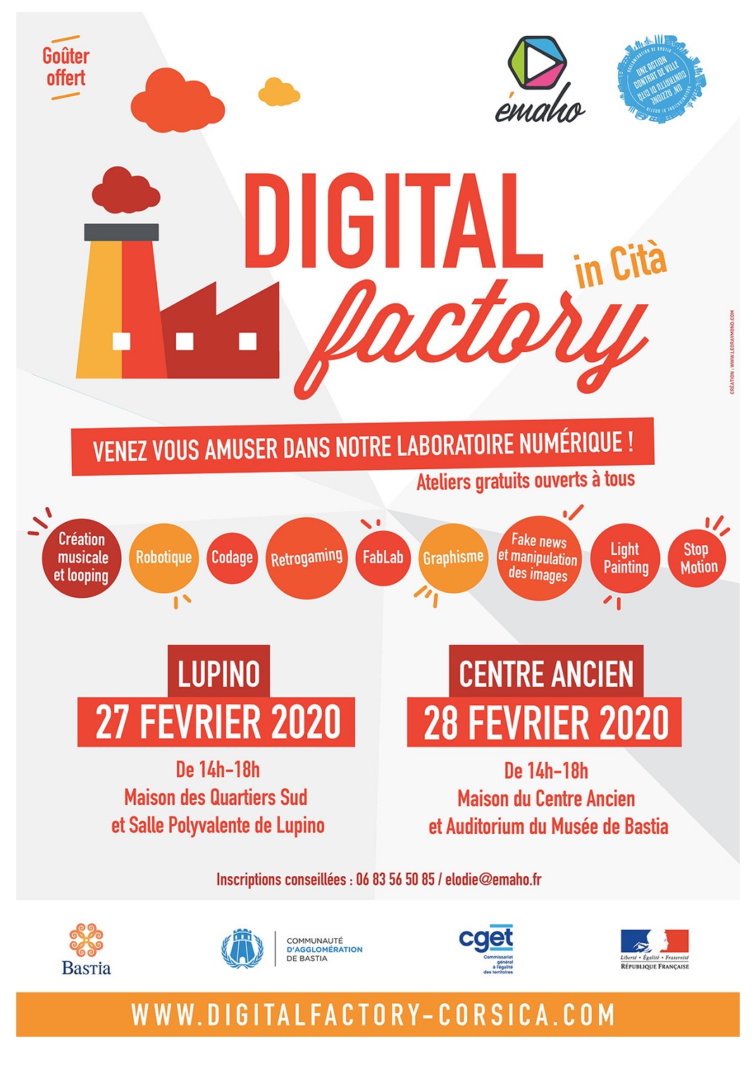 Bastia : Les journées Digital Factory.