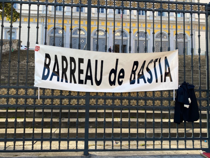 Bastia : La grève des avocats se poursuit