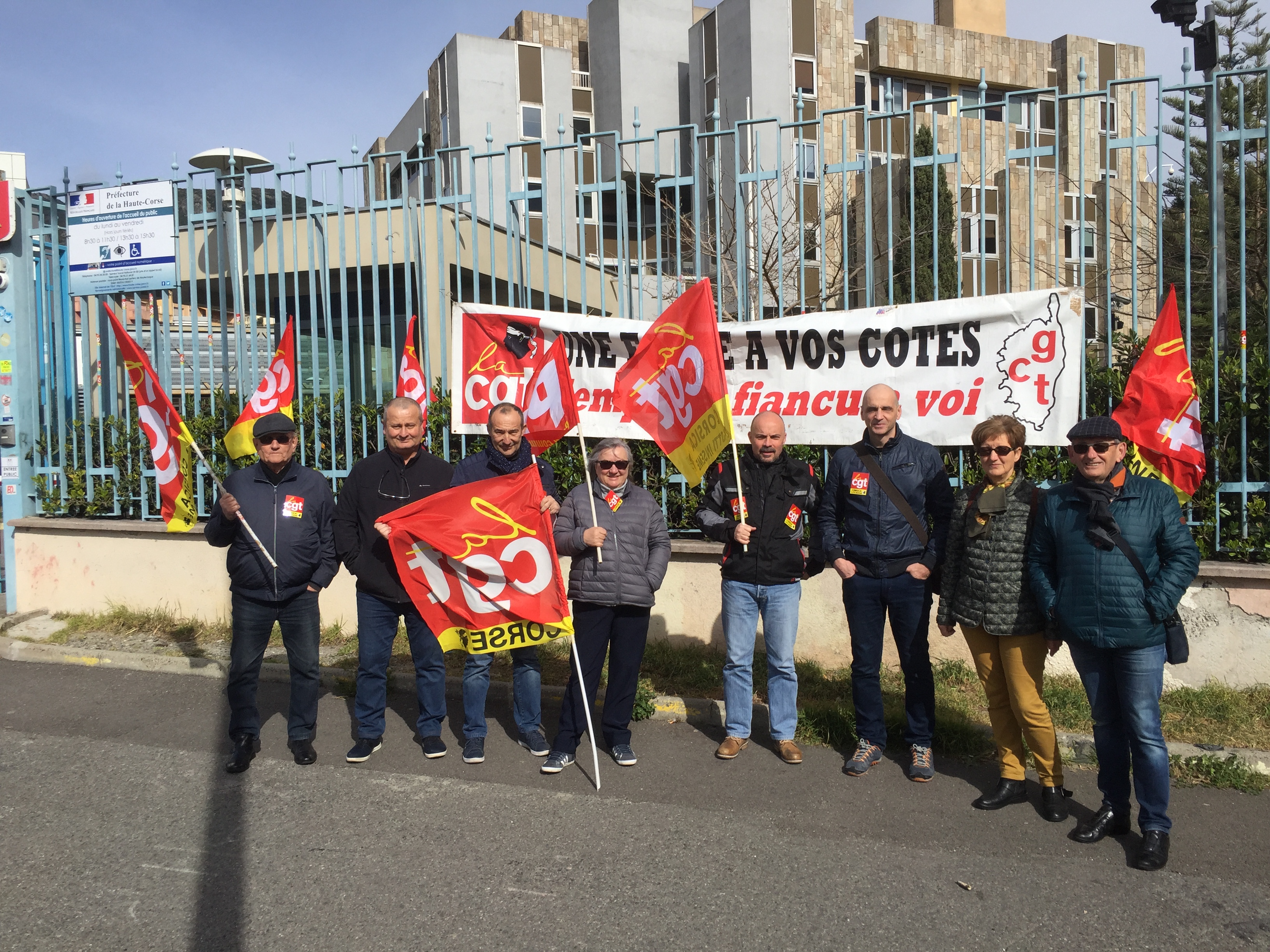 Réforme des retraites : la CGT ne lâche rien à Bastia