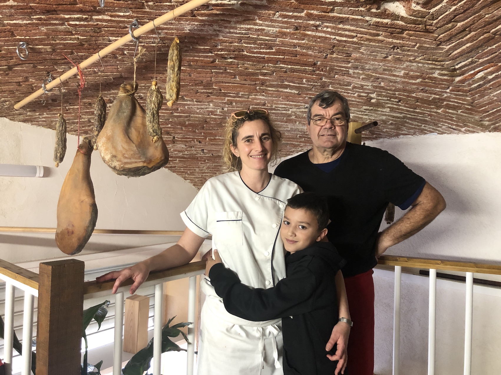 Mathilde et Jean-Claude, propriétaire du restaurant Le plaisir du Palais.