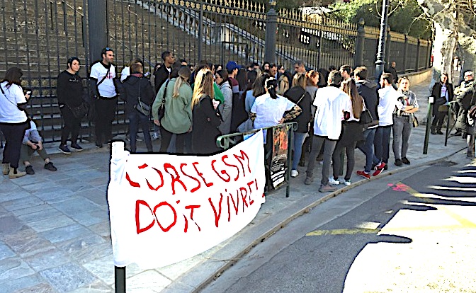 Les salariés de Corse GSM, distributeur exclusif de SFR en Corse, en grève !