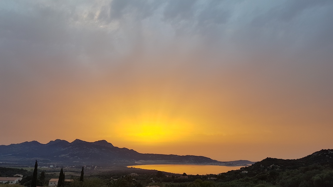 La baie de Calvi par Patrick Napolitano