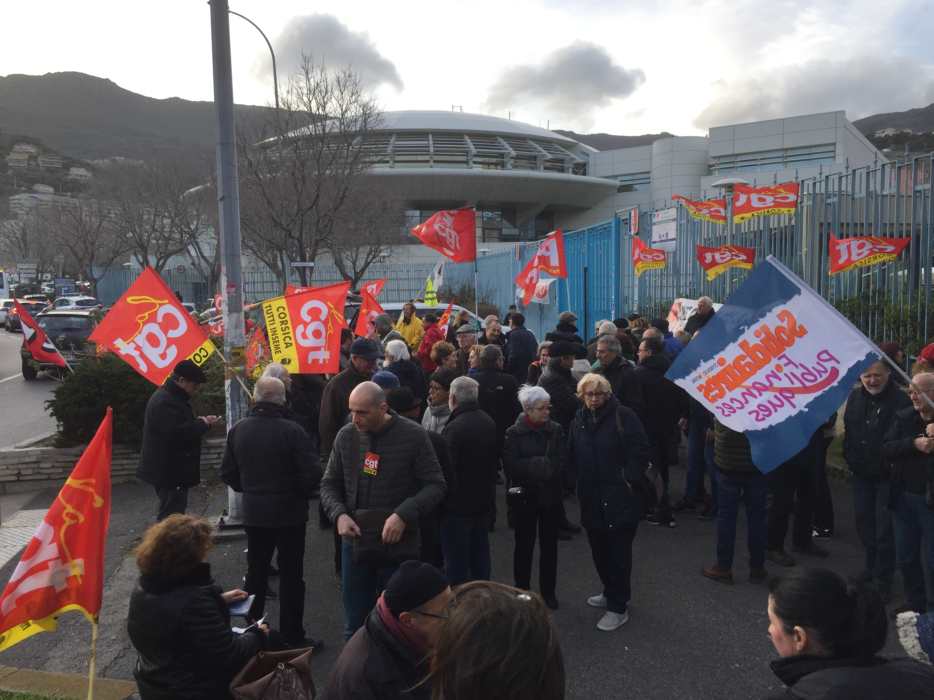 Réforme des retraites à Bastia : haro sur le gouvernement