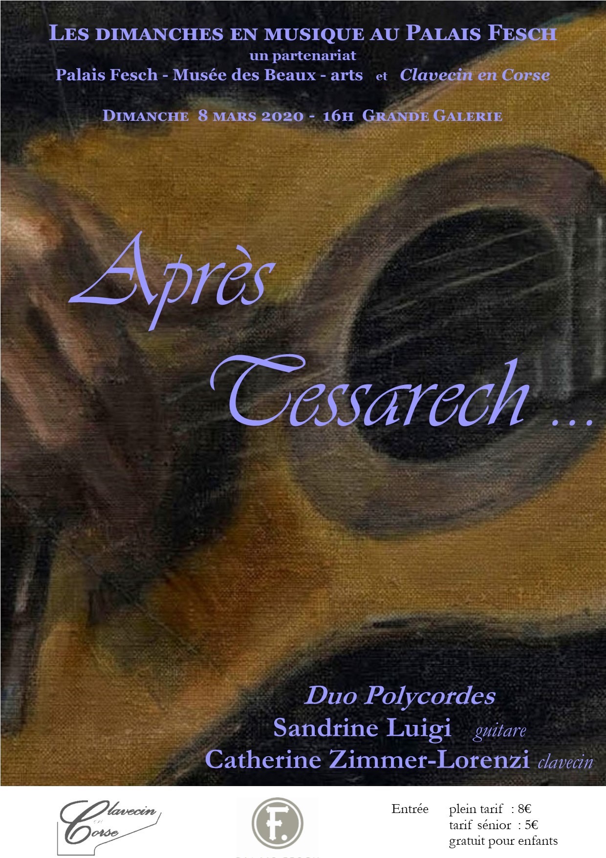 Musique classique : « Après Tessarech », un concert exceptionnel au musée Fesch, dimanche 