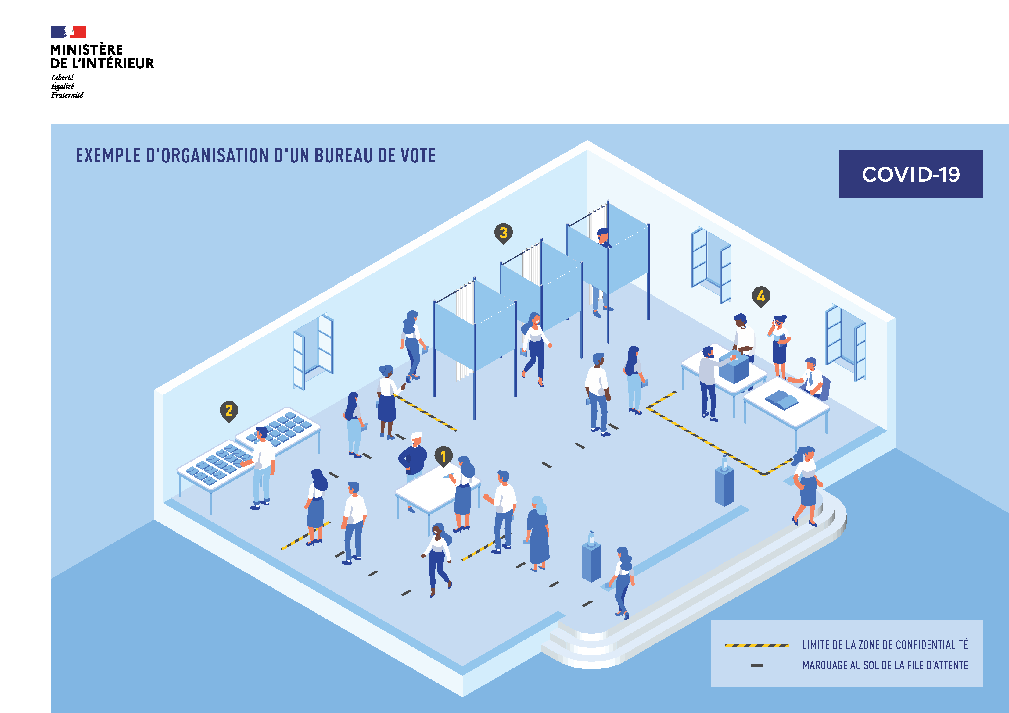 Coronavirus et municipales : les mesures prises dans les bureaux de vote à Bastia