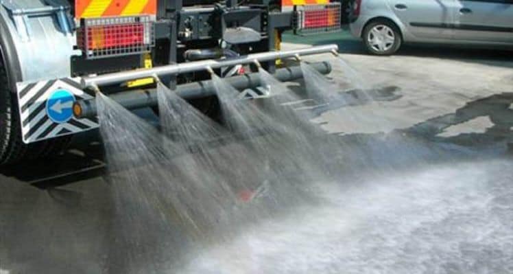 Coronavirus: opération de désinfection à Porto Vecchio