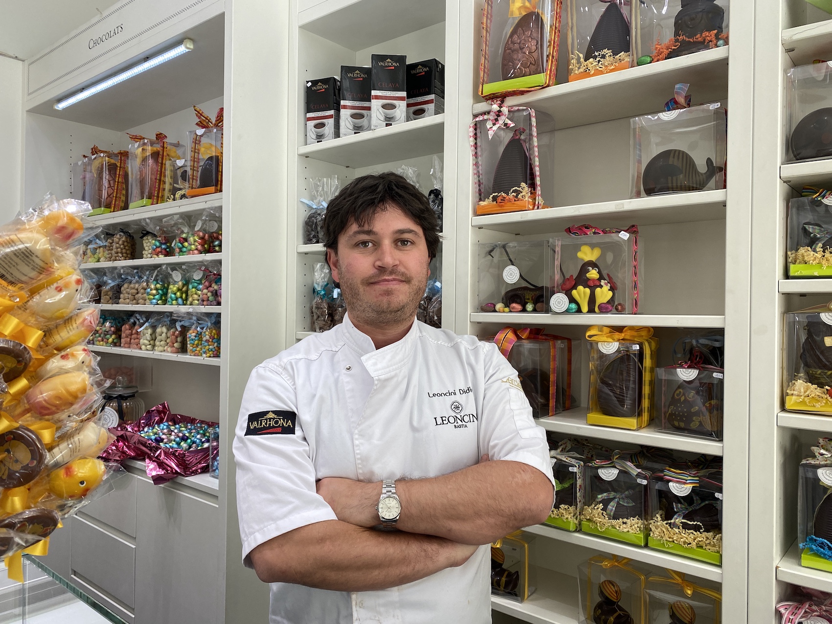 Didier Leoncini, pâtissier chocolatier à Bastia.