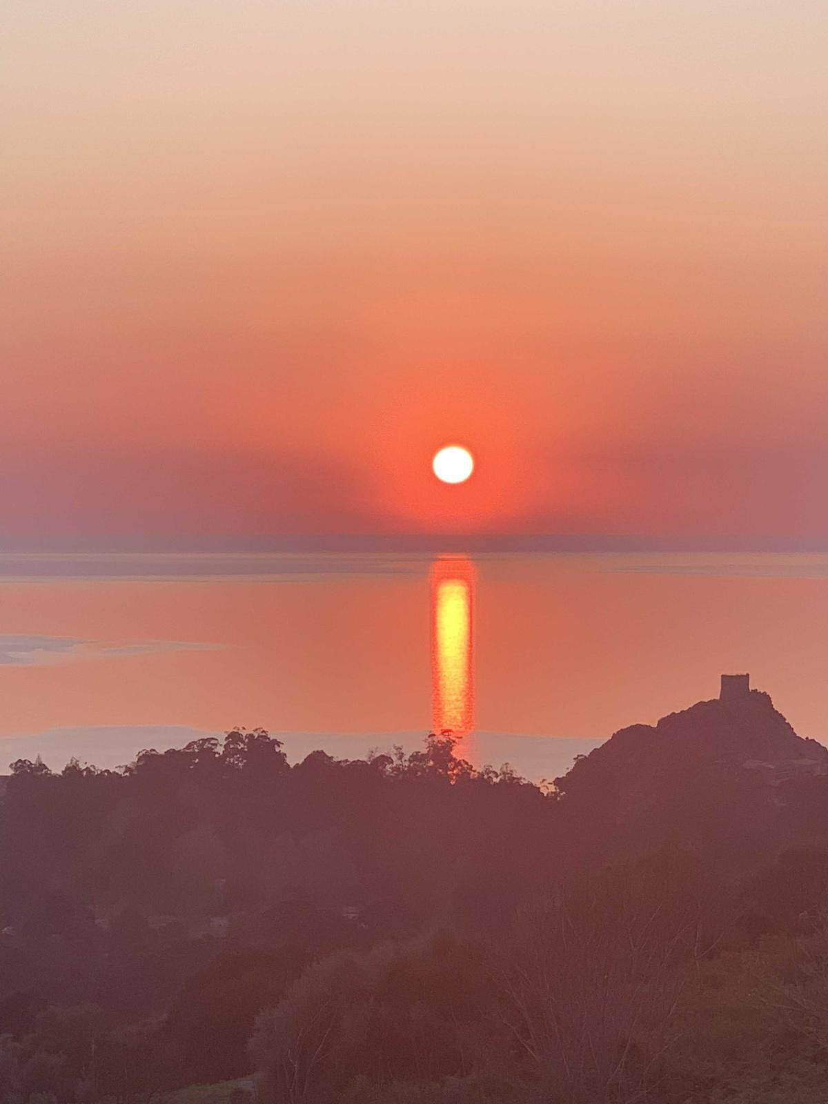 Coucher de Soleil dans le golfe de Porto