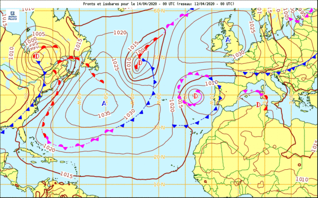 Météo  corse : l’anticyclone se confine, pluies en début de semaine
