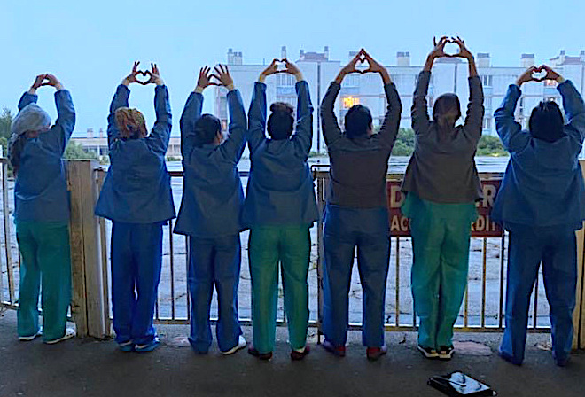 Ajaccio : le service de réanimation remercie ceux qui le soutiennent